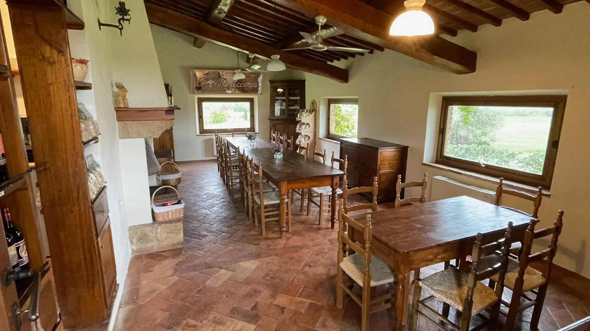 Agriturismo Le Sorbelle D'Orcia Con Piscina 皮恩扎 意大利