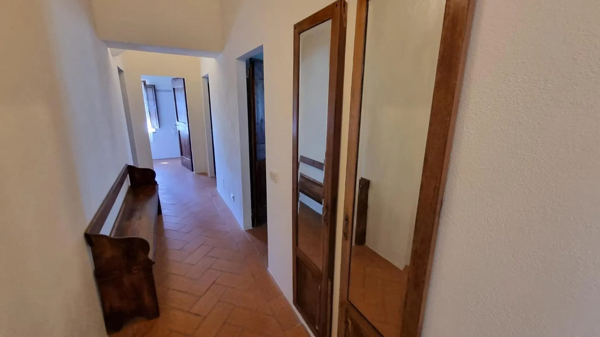 农家乐 Agriturismo Le Sorbelle D'Orcia Con Piscina 皮恩扎