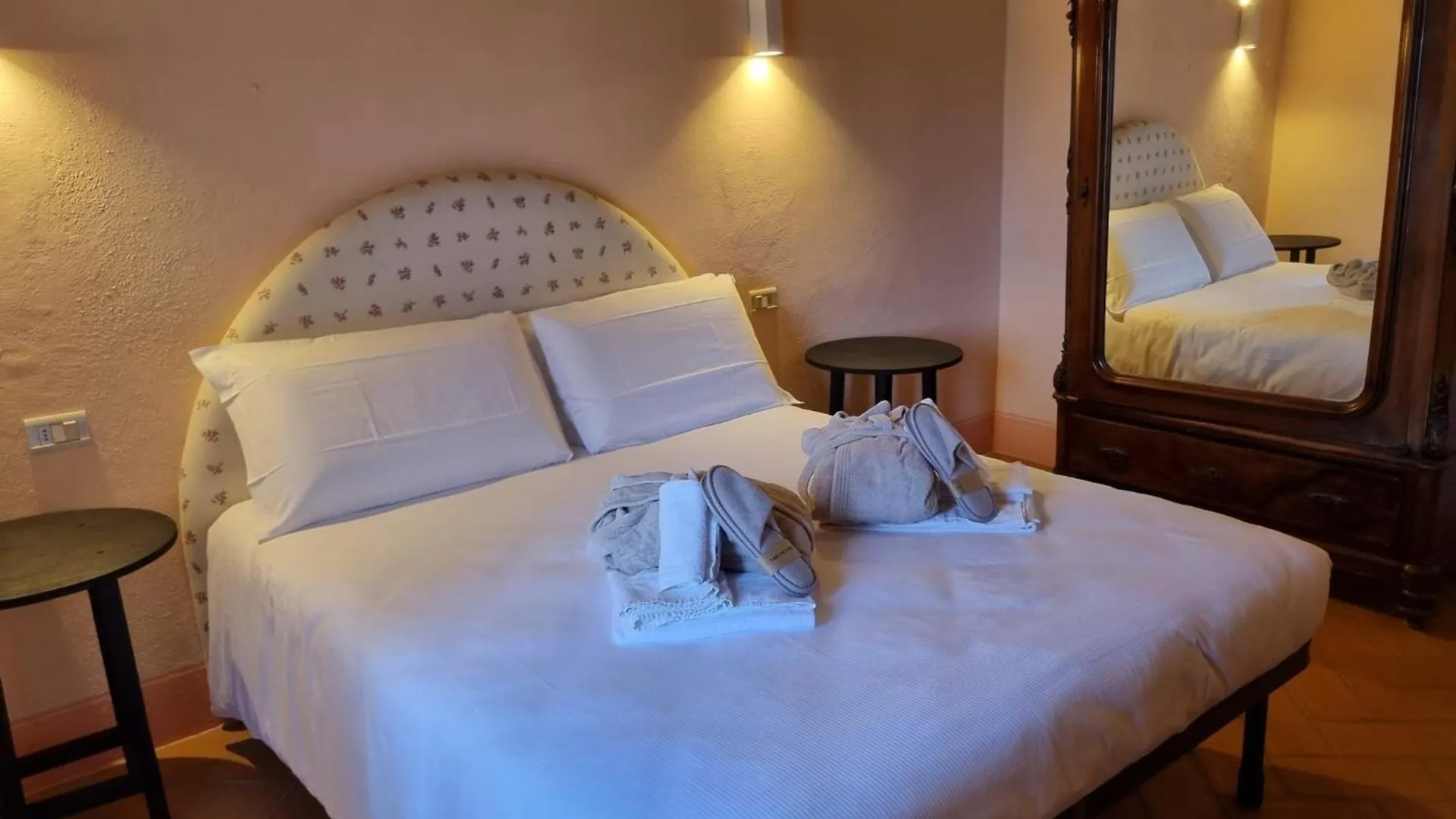 农家乐 Agriturismo Le Sorbelle D'Orcia Con Piscina 皮恩扎