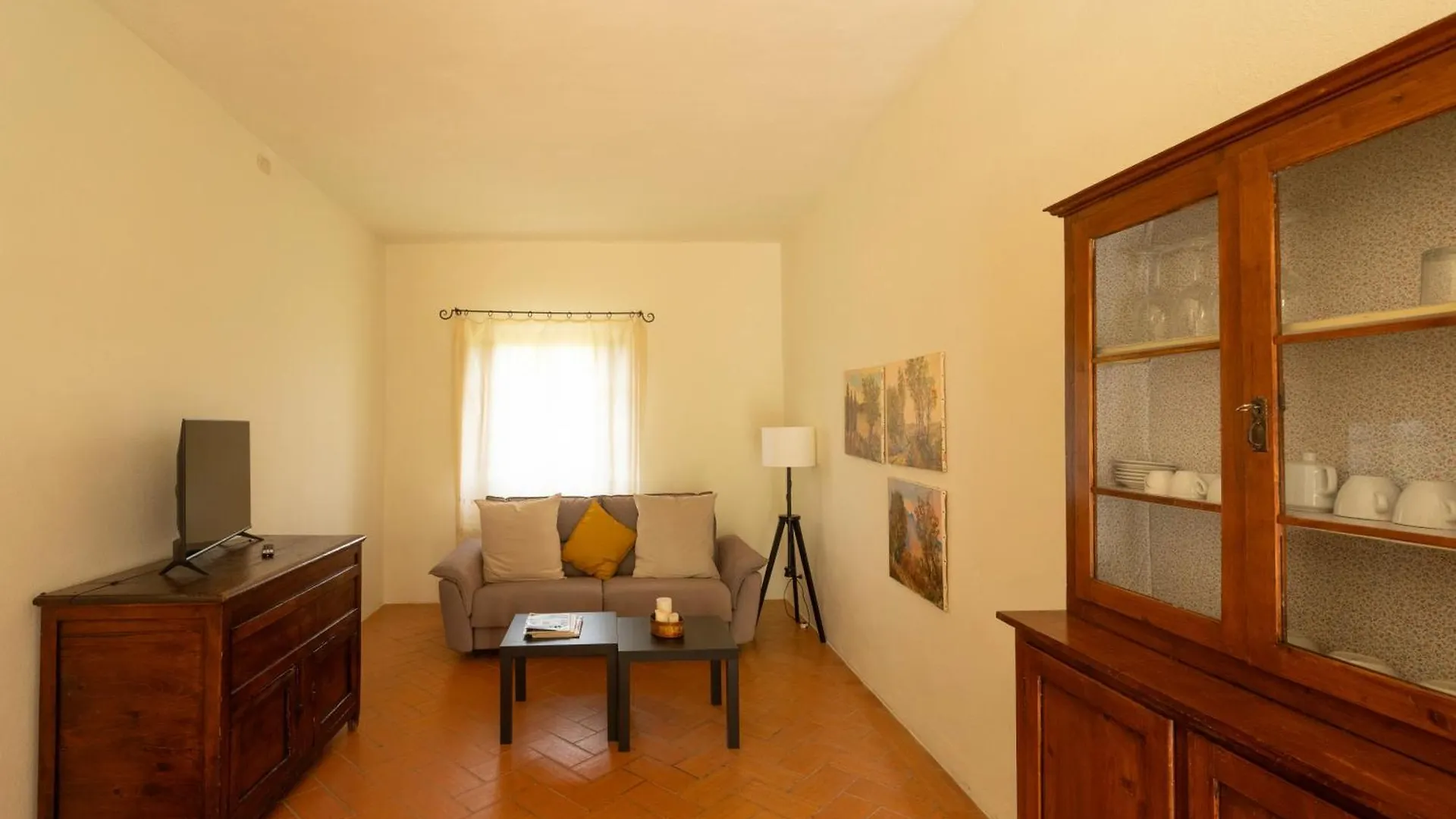 Agriturismo Le Sorbelle D'Orcia Con Piscina 皮恩扎 农家乐