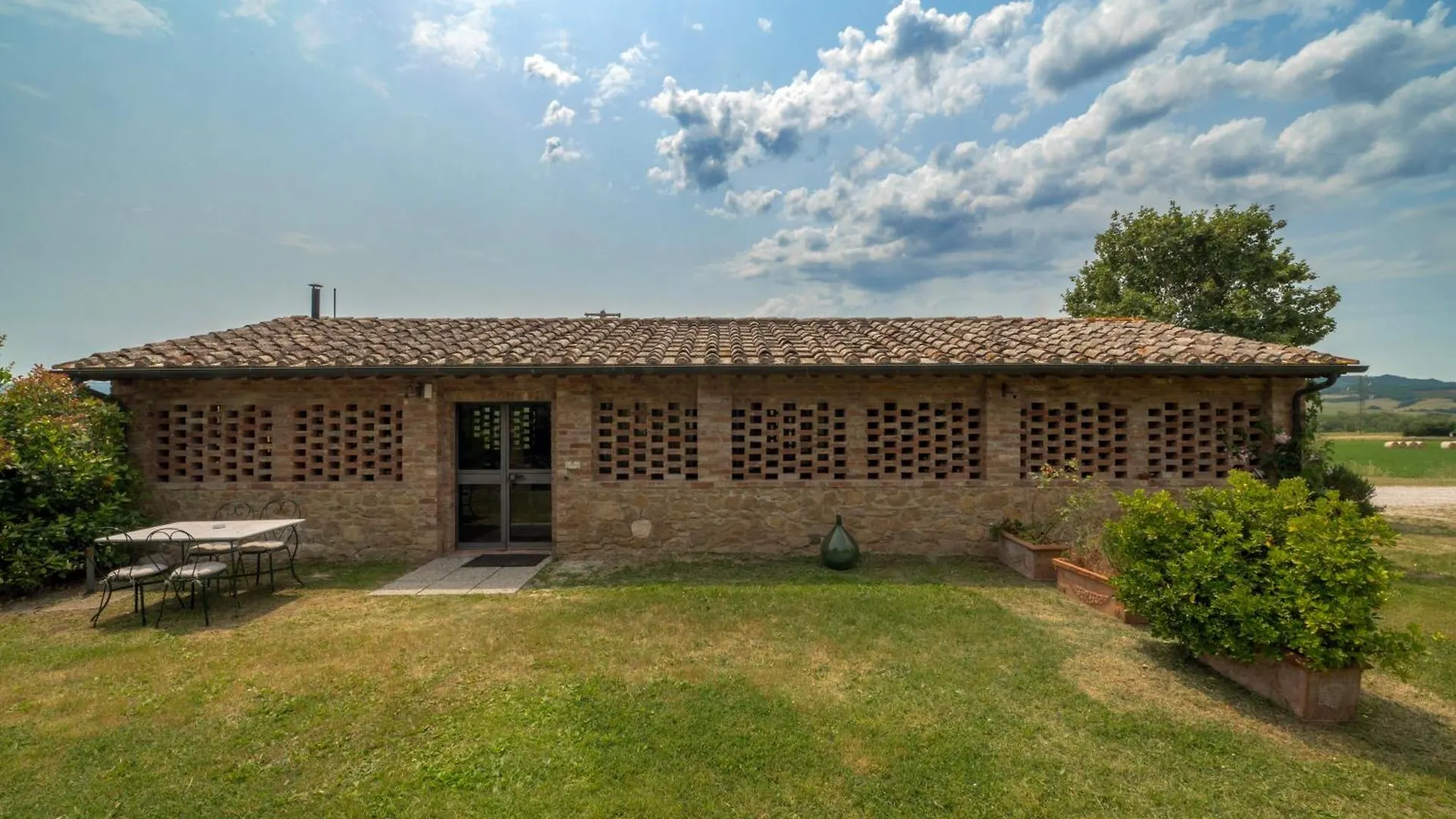 农家乐 Agriturismo Le Sorbelle D'Orcia Con Piscina 皮恩扎