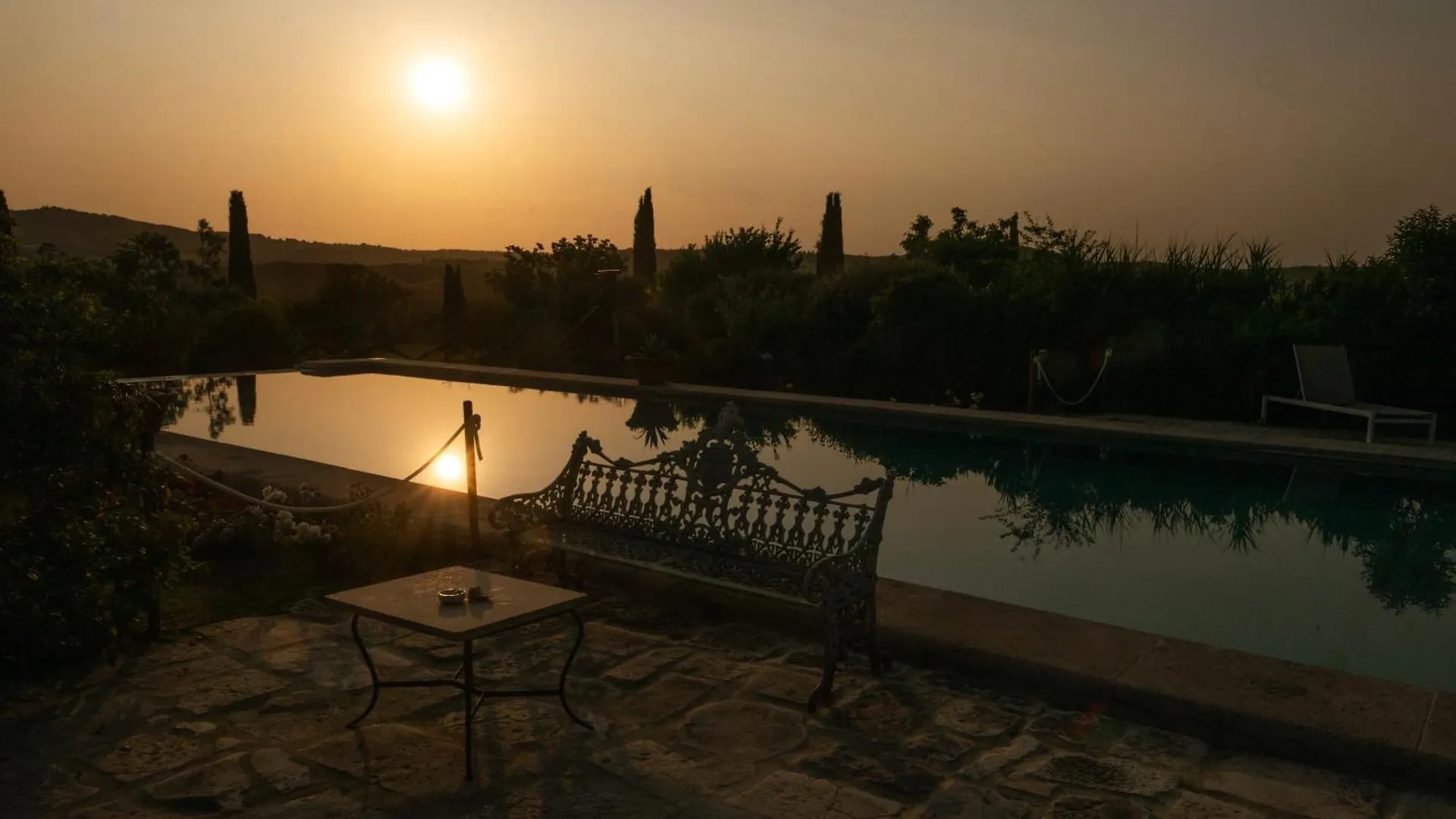Agriturismo Le Sorbelle D'Orcia Con Piscina 皮恩扎 农家乐