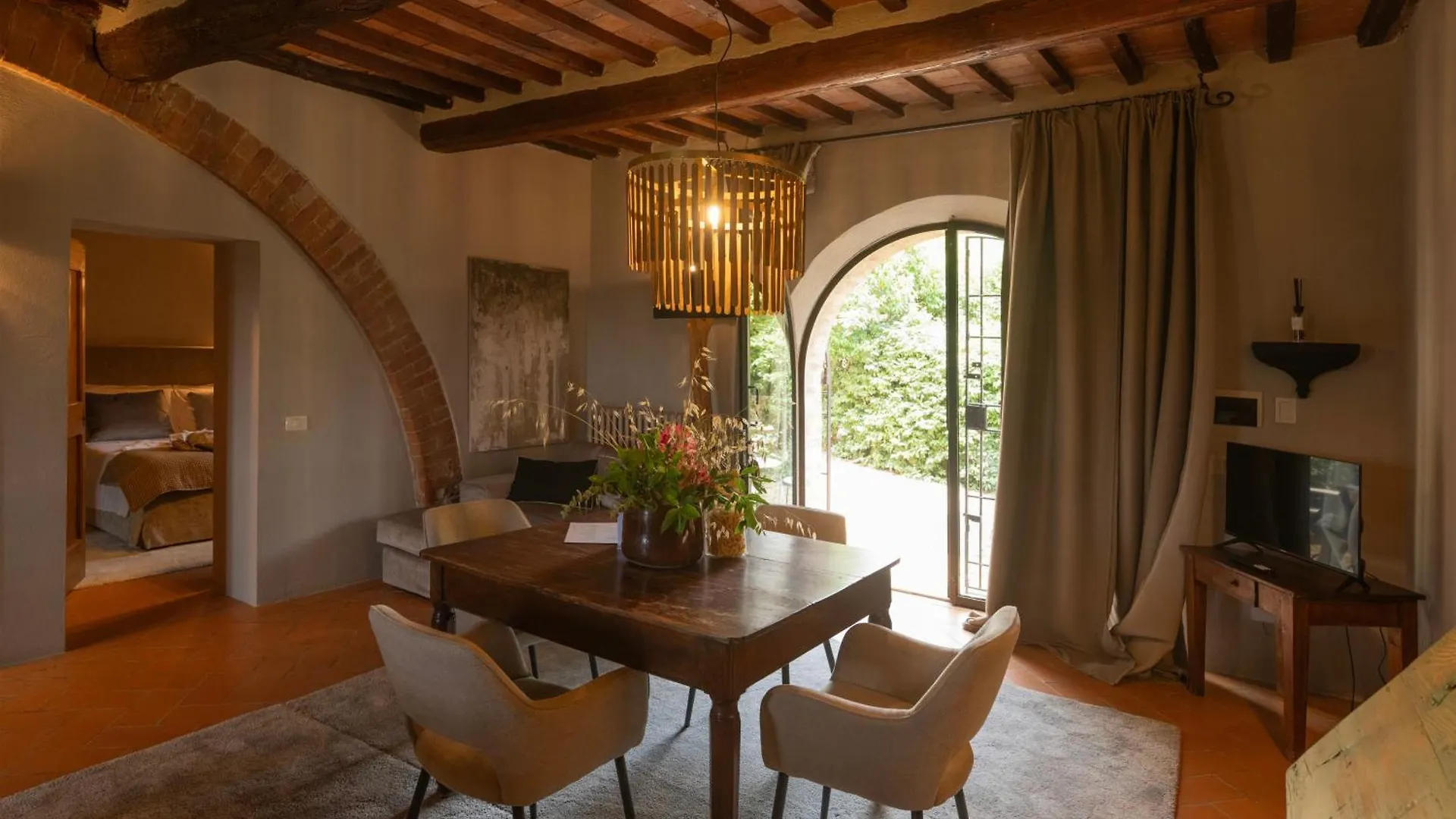 Agriturismo Le Sorbelle D'Orcia Con Piscina 皮恩扎
