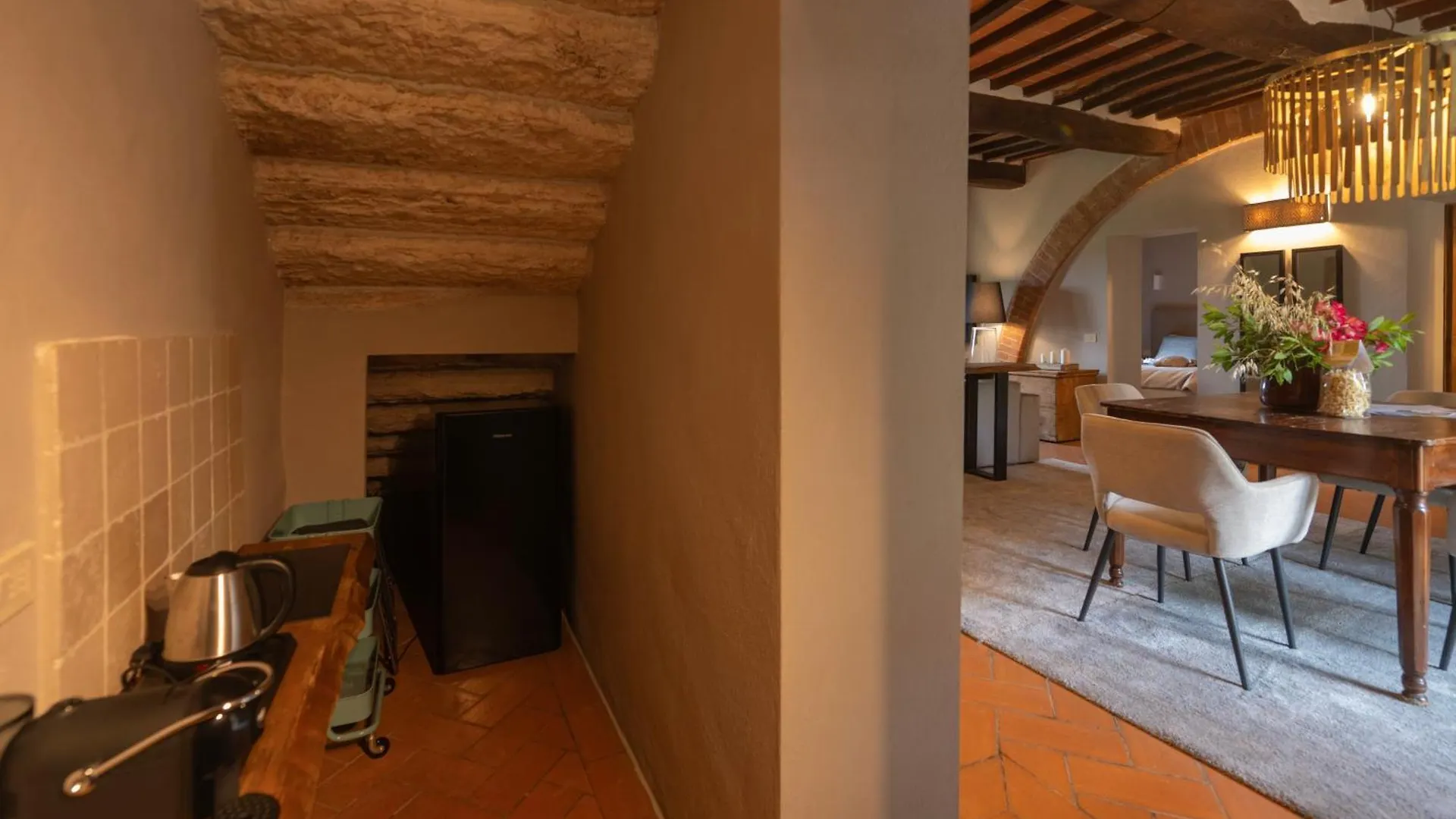 Agriturismo Le Sorbelle D'Orcia Con Piscina 皮恩扎 农家乐